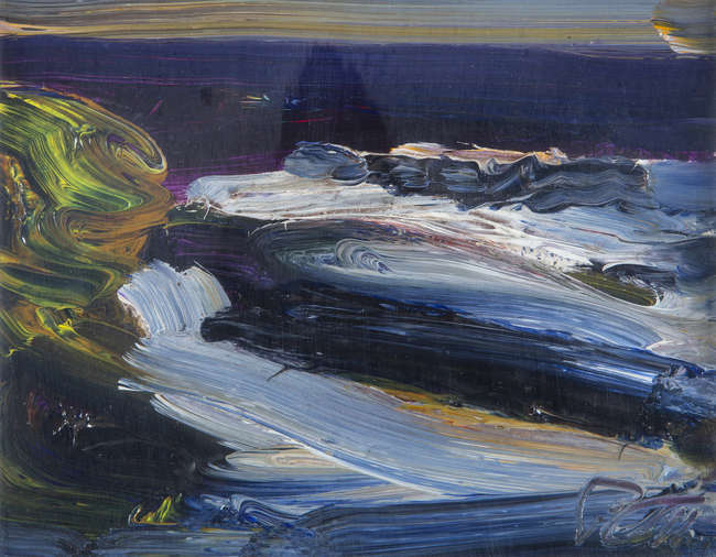 Peter Collis RHA (1929-2012)
The Sea IV
Oil on boa..., Fine Irish Art at Adams Auctioneers