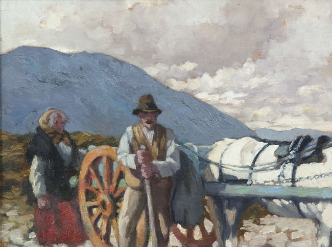 Lilian Lucy Davidson ARHA (1879-1954)
The Turf Car..., Fine Irish Art at Adams Auctioneers
