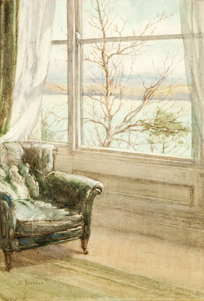 Lady Kate Dobbin (1868-1955)
From My Window
Waterc..., Fine Irish Art at Adams Auctioneers
