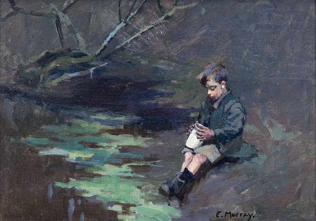 Eileen Murray (1885-1962)
The Tadpole Catcher
Oil ..., Fine Irish Art at Adams Auctioneers