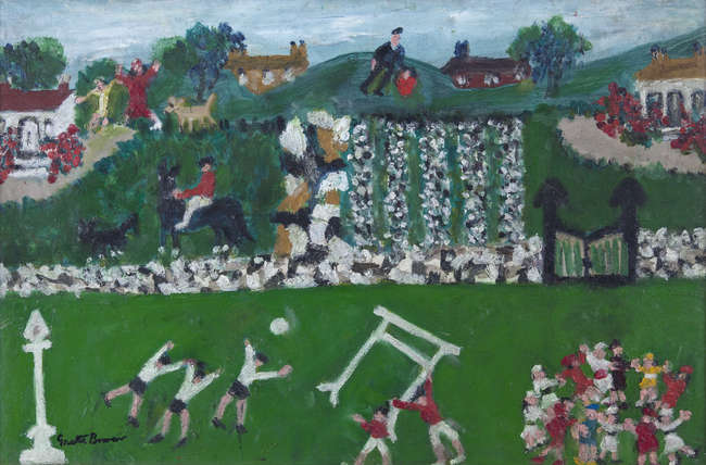 Gretta Bowen (1880-1981)
Saturday in the Country (..., Fine Irish Art at Adams Auctioneers