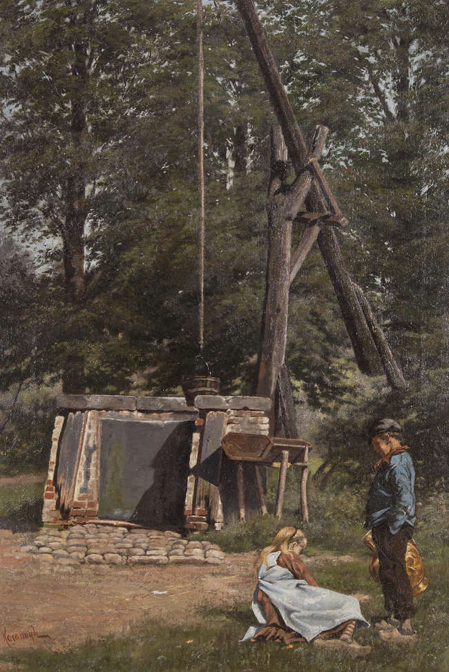 Joseph Malachy Kavanagh RHA (1856-1918)
An Old Fle..., Fine Irish Art at Adams Auctioneers