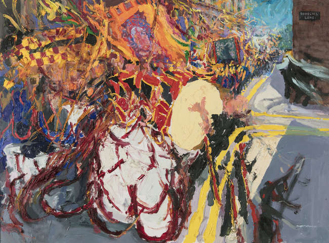 Joseph McWilliams PPRUA (1938-2015)
Beating Drums ..., Fine Irish Art at Adams Auctioneers