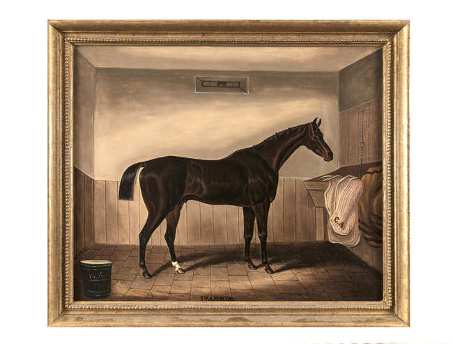 SAMUEL SPODE (FL.1825-1858)
Ivanhoe: A bay hunter ..., Fine Irish Art at Adams Auctioneers