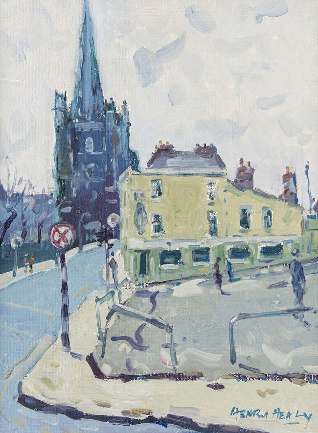 Henry Healy RHA (1909-1982)
St Patrick's Cathedral..., Fine Irish Art at Adams Auctioneers