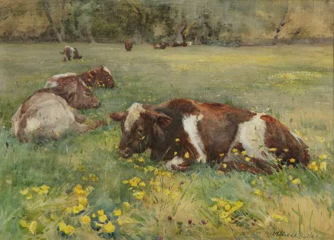 Mildred Anne Butler RWS (1858-1941)
Cattle Grazing..., Fine Irish Art at Adams Auctioneers