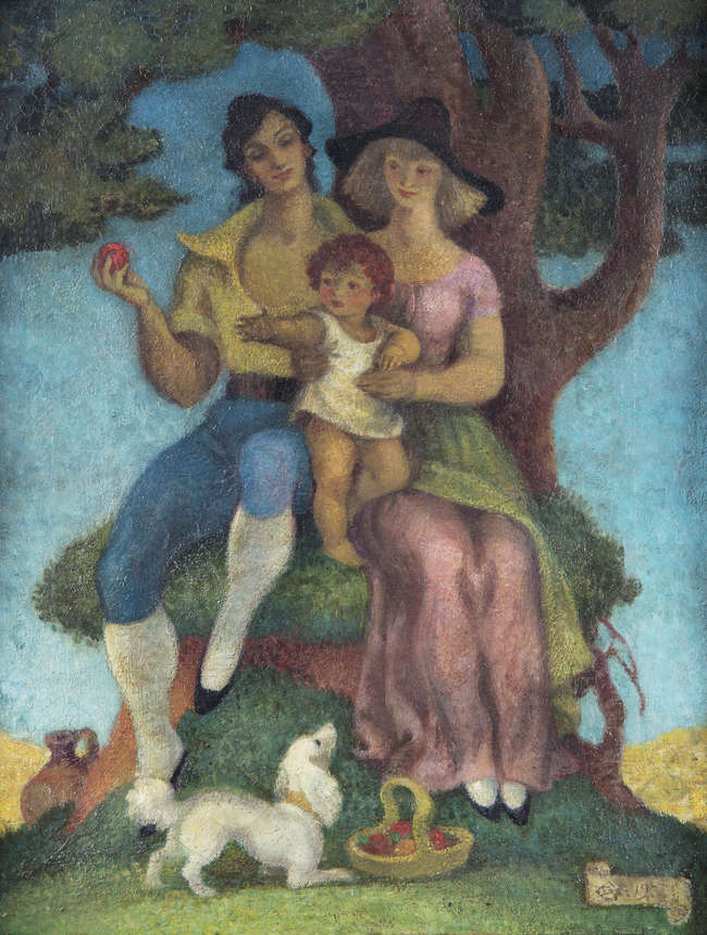 Lady Beatrice Glenavy RHA (1881-1970)
The Apple
Oi..., Fine Irish Art at Adams Auctioneers