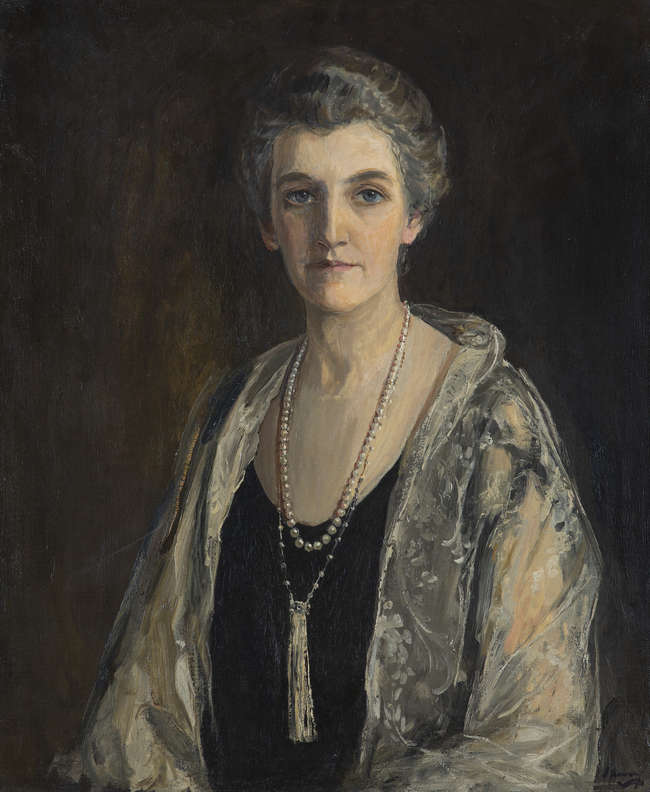 Sir John Lavery RA RSA RHA (1856-1941)
Mrs. J.F. M..., Fine Irish Art at Adams Auctioneers