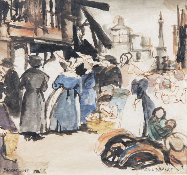 Muriel Brandt RHA (1909-1981)
Study for The Breadl..., Fine Irish Art at Adams Auctioneers