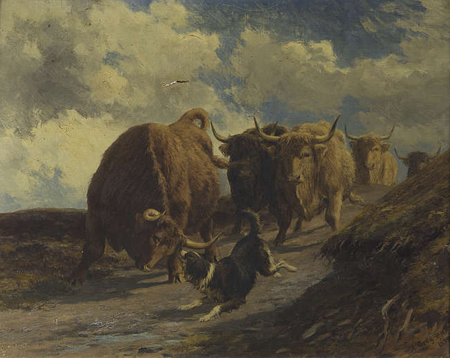 ALFRED GREY RHA (1845-1926)
Keeping the Herd Toget..., Fine Irish Art at Adams Auctioneers