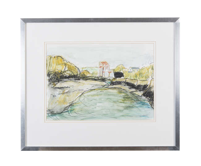 NANCY WYNNE-JONES HRHA (1922-2006)
'Backwater'
Cha..., Fine Irish Art at Adams Auctioneers