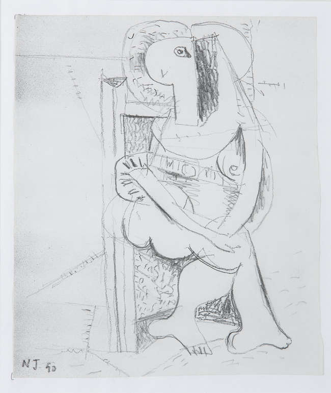 Nevill Johnson (1911-1999)
Woman Waiting (1990)
..., Fine Irish Art at Adams Auctioneers