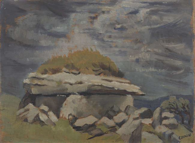 CAROLINE SCALLY (1886 - 1973)
Dolman
Oil on board, Fine Irish Art at Adams Auctioneers