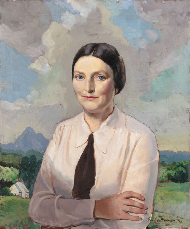 Seán O'Sullivan RHA (1906-1964)
Portrait of Mrs. ..., Fine Irish Art at Adams Auctioneers