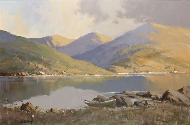 George Gillespie RUA (1924-1995)
At Kylemore, Fine Irish Art at Adams Auctioneers