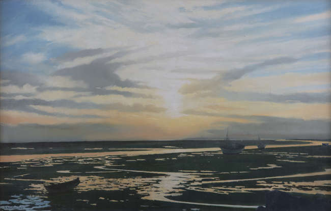 HENRY ROBERTSON CRAIG  RHA (1916-1984)
Sunset
Oil ..., Fine Irish Art at Adams Auctioneers