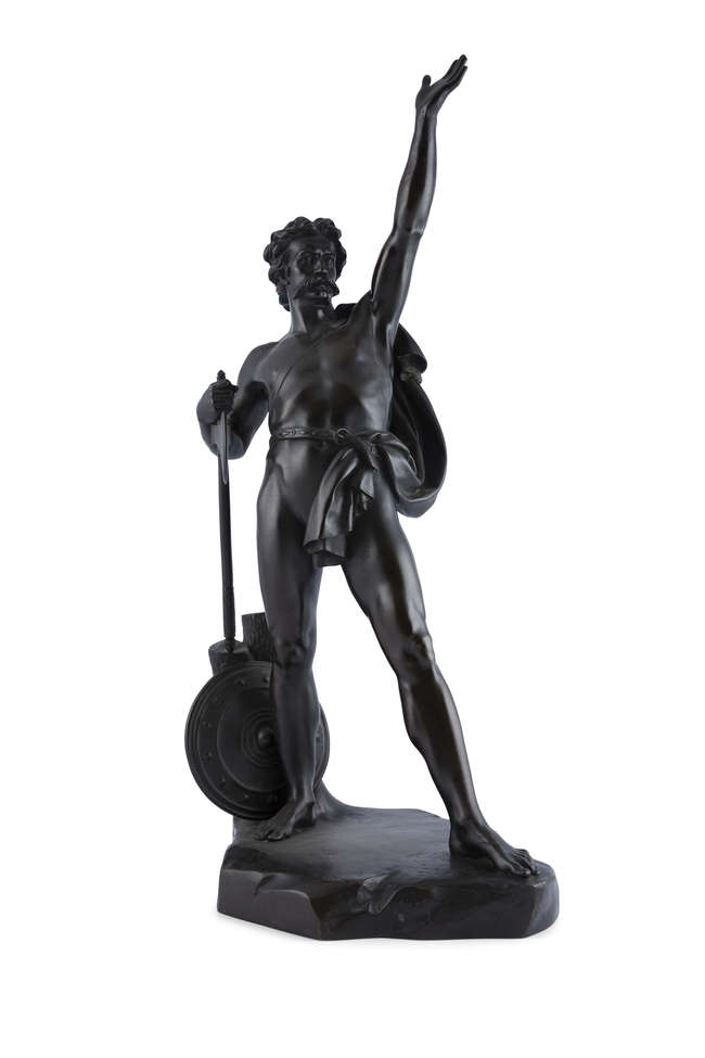 JOHN HENRY FOLEY RA RHA (1818-1874)
'Caractacus'
B..., Fine Irish Art at Adams Auctioneers