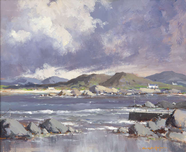 George Gillespie RUA (1924-1995)
November Evening, Fine Irish Art at Adams Auctioneers