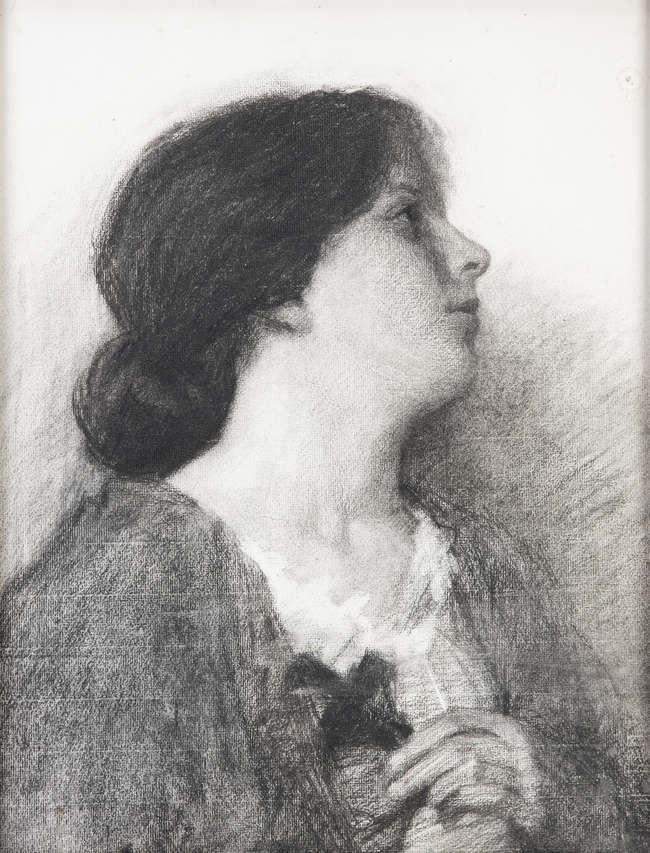 John Butler Yeats RHA (1839-1922)
Head of a Woman
..., Fine Irish Art at Adams Auctioneers