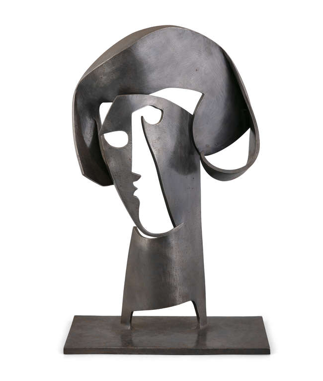 Conor Fallon RHA (1939-2007)
Greek Head
Steel, Fine Irish Art at Adams Auctioneers