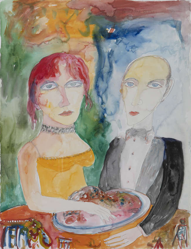JOHN BELLANY RA (1942-2013)
Dinner at Dromoland Ca..., Fine Irish Art at Adams Auctioneers