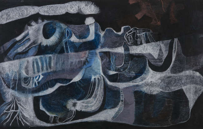 Noreen Rice (1936-2015)
Newgrange 
Mixed media on ..., Fine Irish Art at Adams Auctioneers