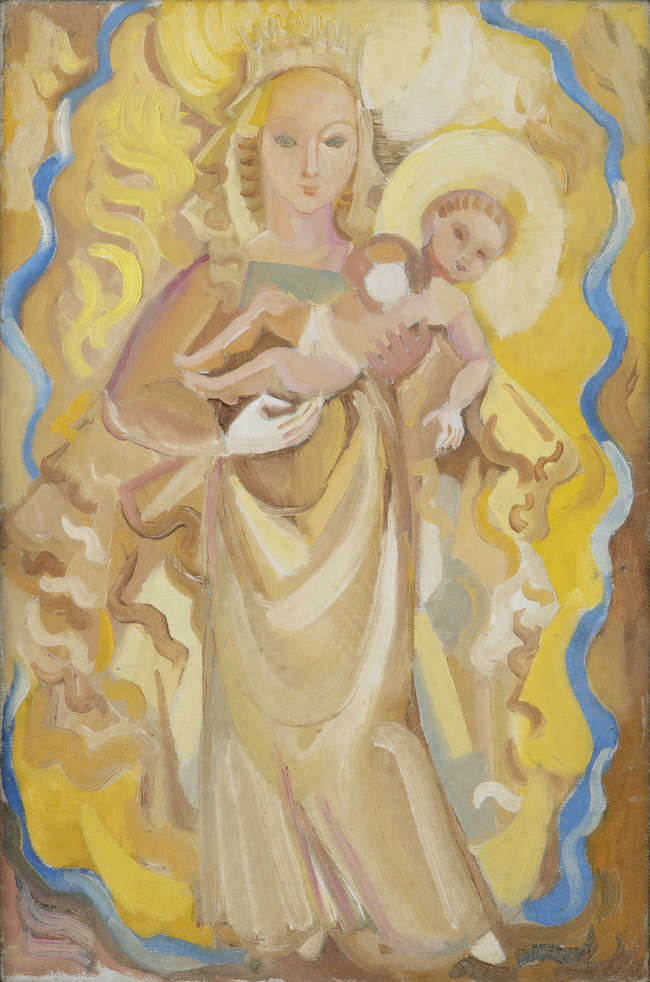 Father Jack P. Hanlon (1913-1968)
Golden Madonna
O..., Fine Irish Art at Adams Auctioneers