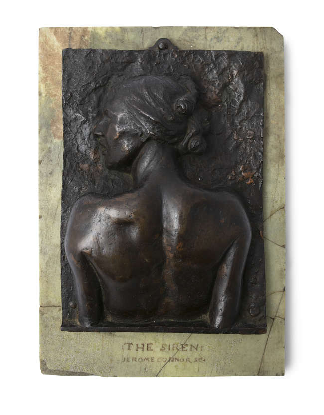 Jerome Connor (1876-1943) 
The Siren
Bronze, 29 x ..., Fine Irish Art at Adams Auctioneers