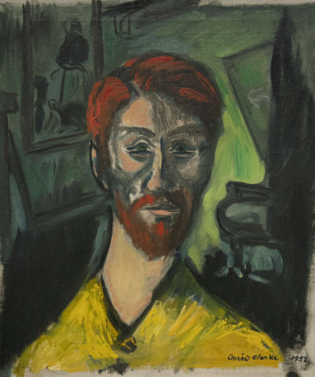 David Clarke (1920-2005)
Aodh Rua
Oil on canvas, Fine Irish Art at Adams Auctioneers