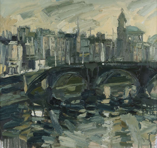 Colin Davidson PPRUA (b.1968)
The Liffey Quays, Fine Irish Art at Adams Auctioneers