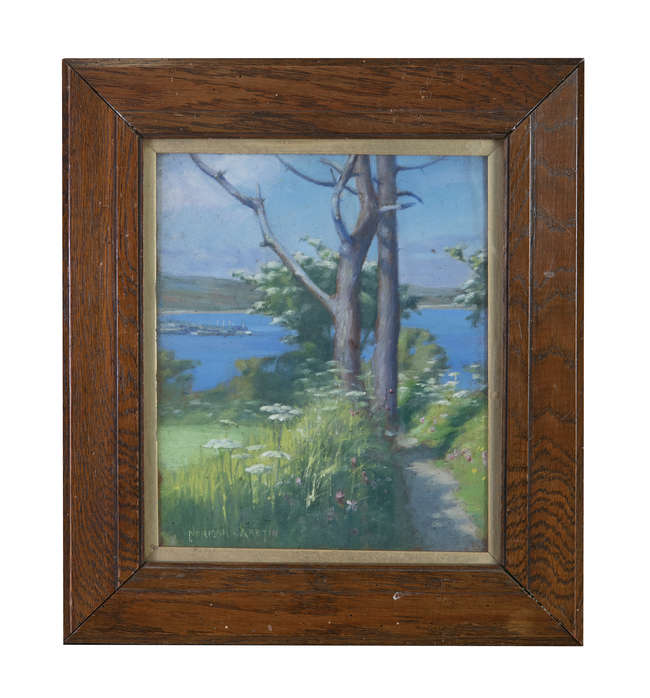 NORMAN GARSTIN (1847 - 1926)
A Coastal inlet
Paste..., Fine Irish Art at Adams Auctioneers