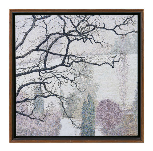 TIM GOULDING (b.1945)
Dargle Hill under Snow II
Ac..., Fine Irish Art at Adams Auctioneers