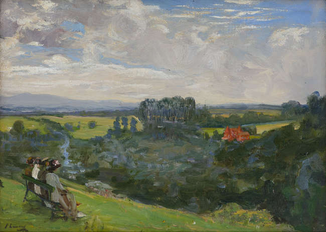 Sir John Lavery RA RSA RHA (1856-1941)
The Red Hou..., Fine Irish Art at Adams Auctioneers