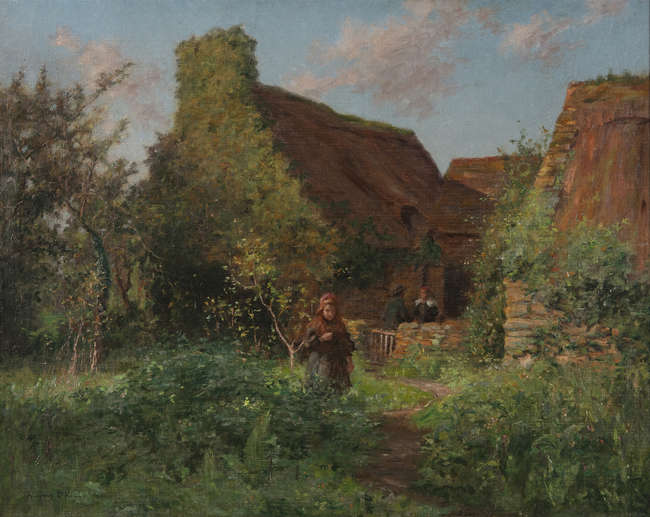 Aloysius O'Kelly (1853-1936)
A Breton Garden
Oil o..., Fine Irish Art at Adams Auctioneers