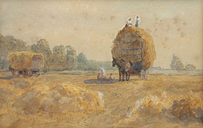 Mildred Anne Butler RWS (1858 - 1941)
Harvesting 
..., Fine Irish Art at Adams Auctioneers