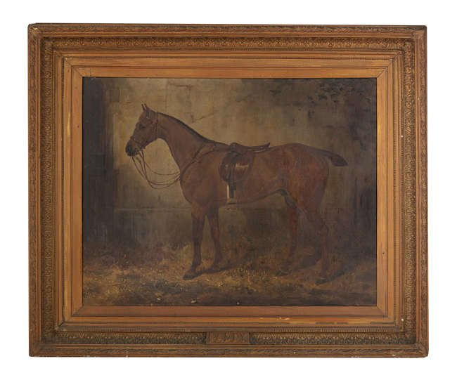 WILLIAM OSBORNE RHA (1823 - 1901)
Paddy, a hunter ..., Fine Irish Art at Adams Auctioneers