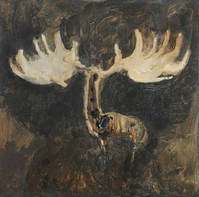 Barrie Cooke HRHA (1931-2014)
Study - Romantic Elk..., Fine Irish Art at Adams Auctioneers
