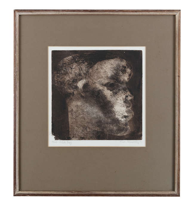 ALICE HANRATTY (b.1939)
Head
Lithograph, 34 x 32.5..., Fine Irish Art at Adams Auctioneers
