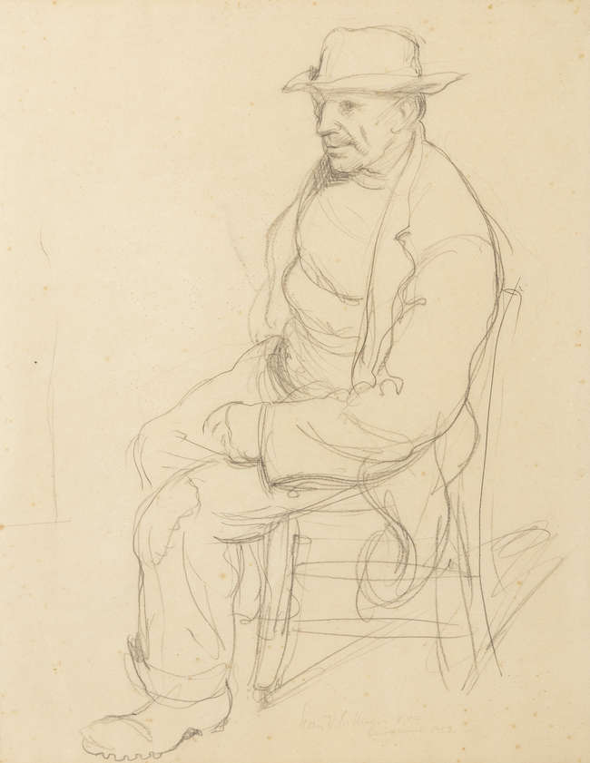 Seán O'Sullivan RHA (1906-1964)
A Blasket Islande..., Fine Irish Art at Adams Auctioneers