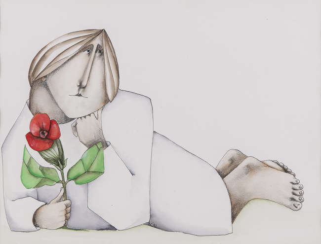 BARRY CASTLE (1935-2006)
Waiting for Love!
Waterco..., Fine Irish Art at Adams Auctioneers