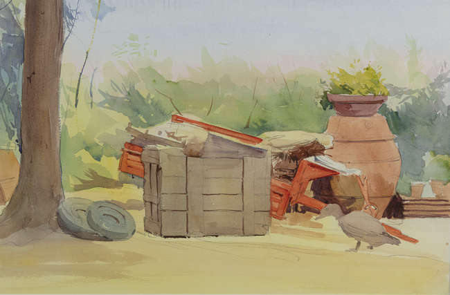 Niccolo d'Ardia Caracciolo RHA (1941 - 1989)
Corne..., Fine Irish Art at Adams Auctioneers