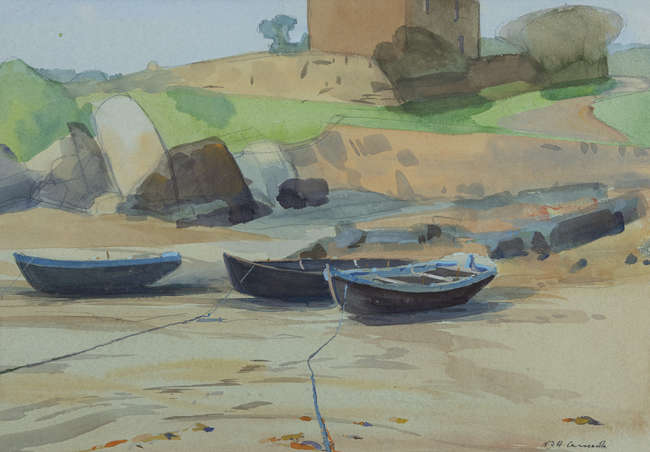 Niccolo d'Ardia Caracciolo RHA (1941 - 1989)
Boats..., Fine Irish Art at Adams Auctioneers