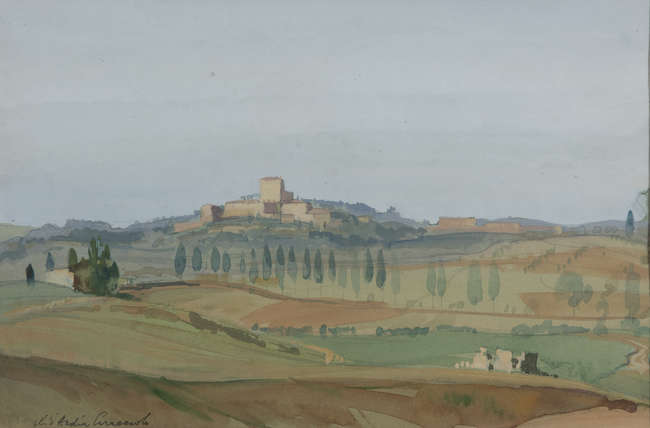 NICCOLO D'ARDIA CARACCIOLO RHA (1941-1989)
Tuscan ..., Fine Irish Art at Adams Auctioneers