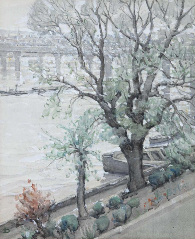 Lilian Lucy Davidson ARHA (1879-1954)
The Seine, P..., Fine Irish Art at Adams Auctioneers