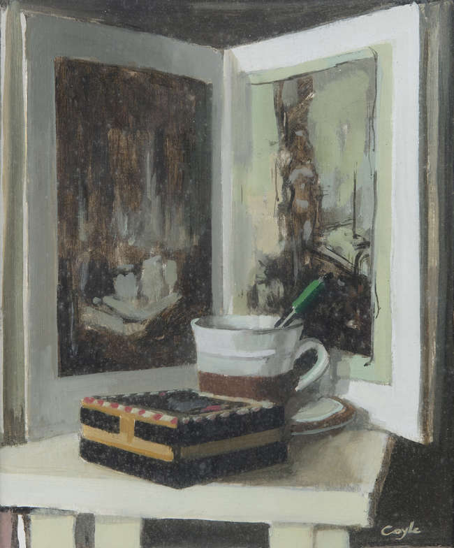 John Coyle RHA (1928-2016)		
Still Life with Open ..., Fine Irish Art at Adams Auctioneers