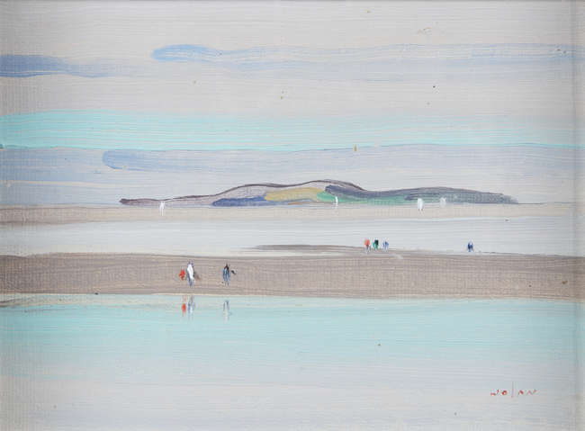 James Nolan RHA (1929-2015)
Lambay Island from Mal..., Fine Irish Art at Adams Auctioneers