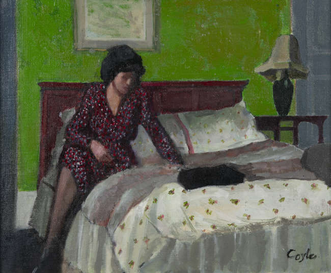 John Coyle RHA (1928-2016)		
Interior, Bologna		
O..., Fine Irish Art at Adams Auctioneers