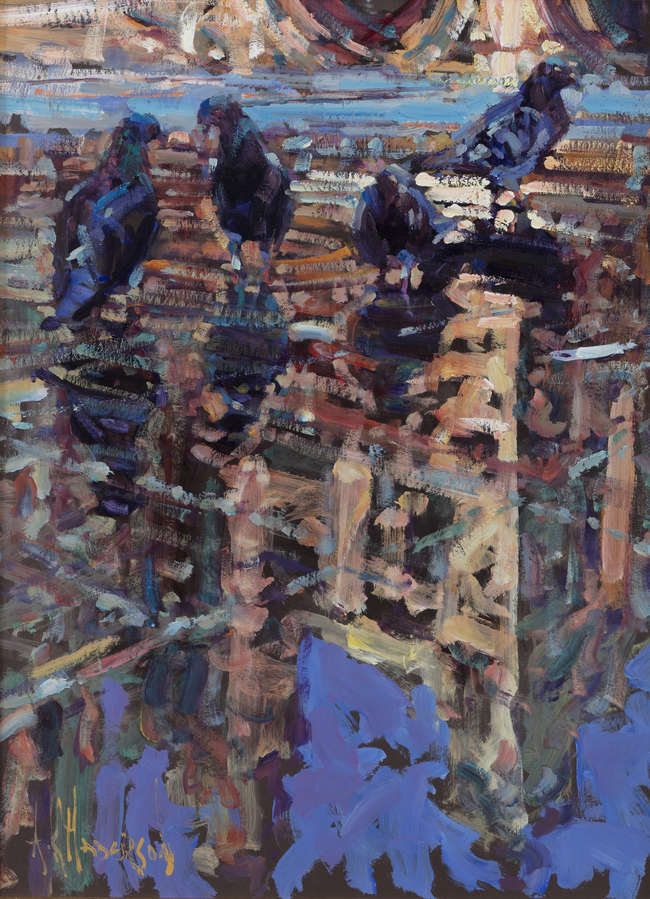 Arthur Maderson (b.1942)
On Reflection (Evening, Fine Irish Art at Adams Auctioneers