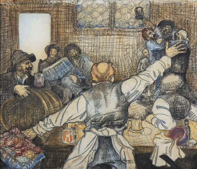 Christopher Campbell (1908-1972)
A Raucous Bar Sce..., Fine Irish Art at Adams Auctioneers