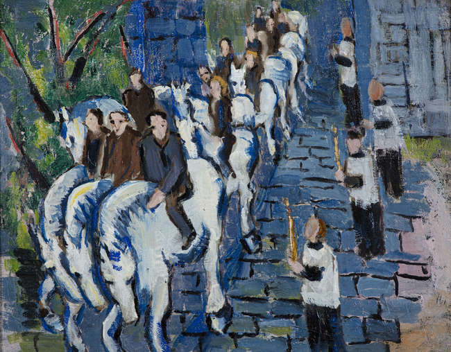 Caroline Scally (1886-1973)
Pilgrimage to Cross Ch..., Fine Irish Art at Adams Auctioneers